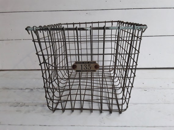 KASPAR WIRE WORKS ヴィンテージ メタルバスケット 3個セット KASPAR WIRE WORKS ヴィンテージ メタルバスケット 3個セット