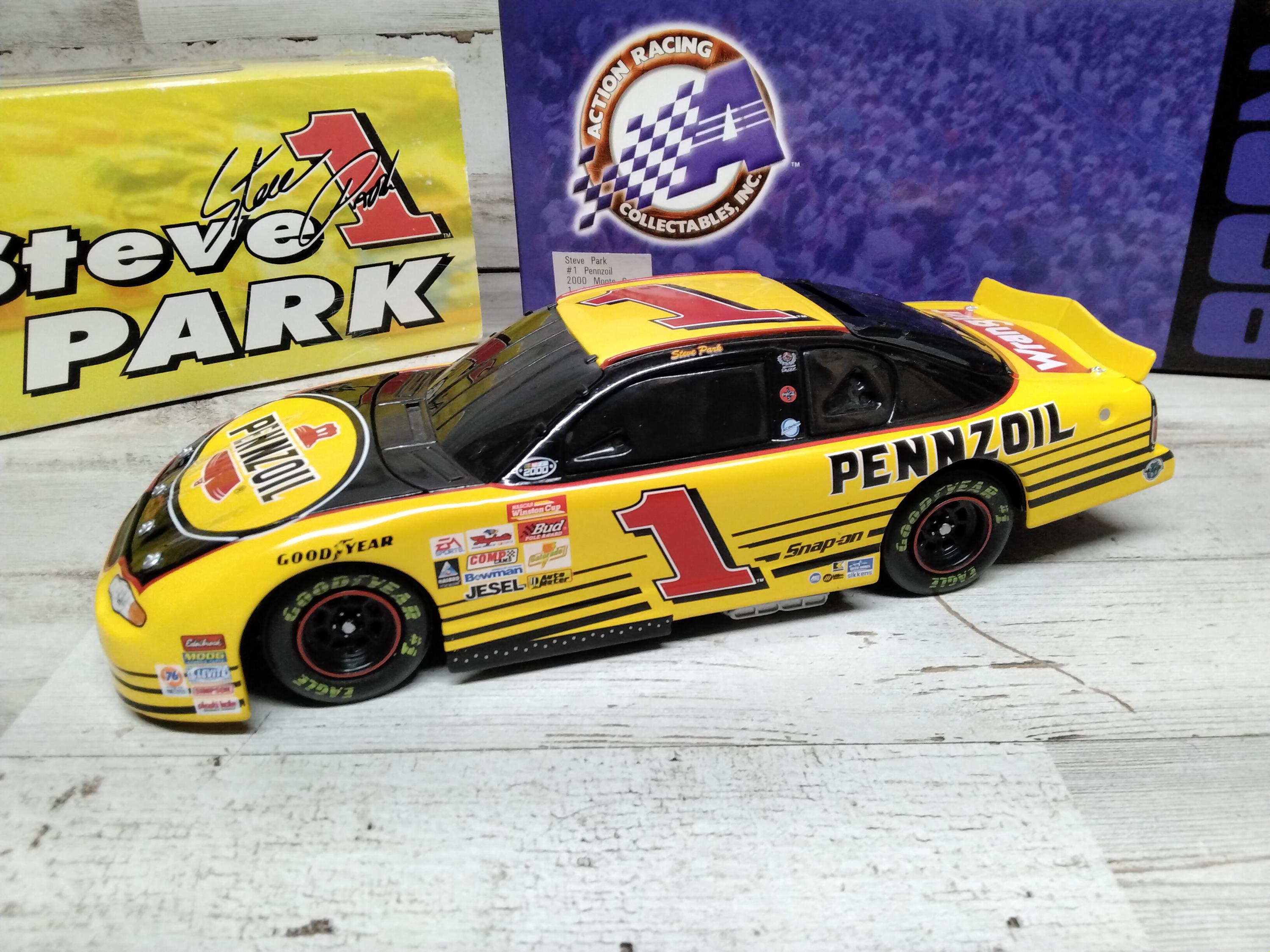 2000 1/24 Steve Park #1 Pennzoil Monte Carlo Limited Edition