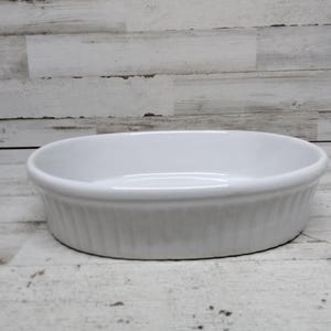 White Ironstone Serving Bowl  / White Servin Bowl / Ironstone Bowls  / Farmhouse  / Farmhouse Kitchen