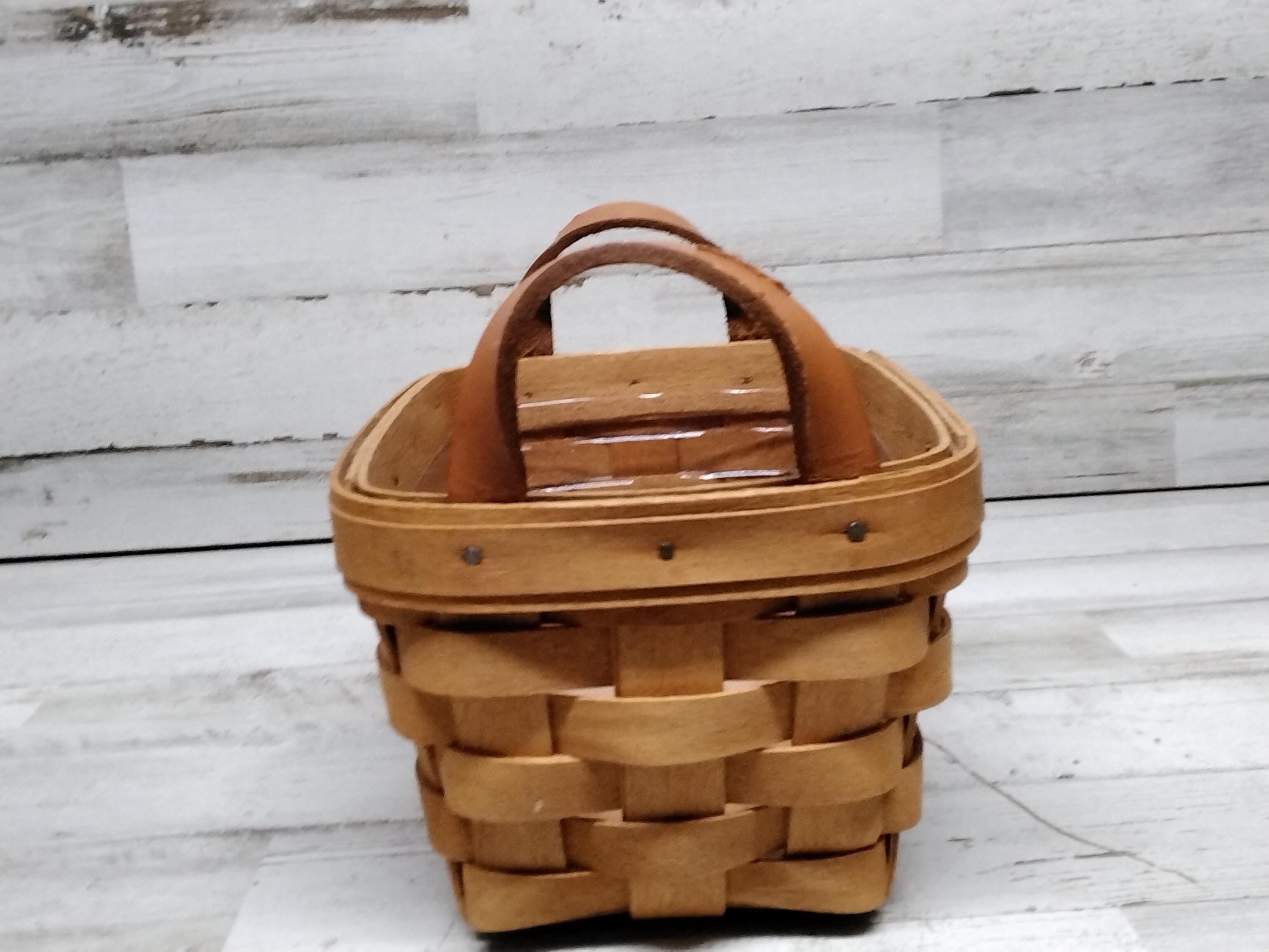 ロンガバーガー　バスケット　纏め売り ヴィンテージ ロンガバーガー スモール バスケット / 1999 サイン入り