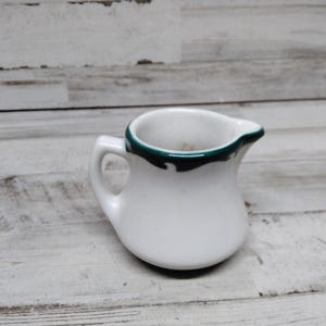 Vintage Ironstone Creamer Pitcher  / Small Ironstone Creamer Pitchers / Restaurant Ware