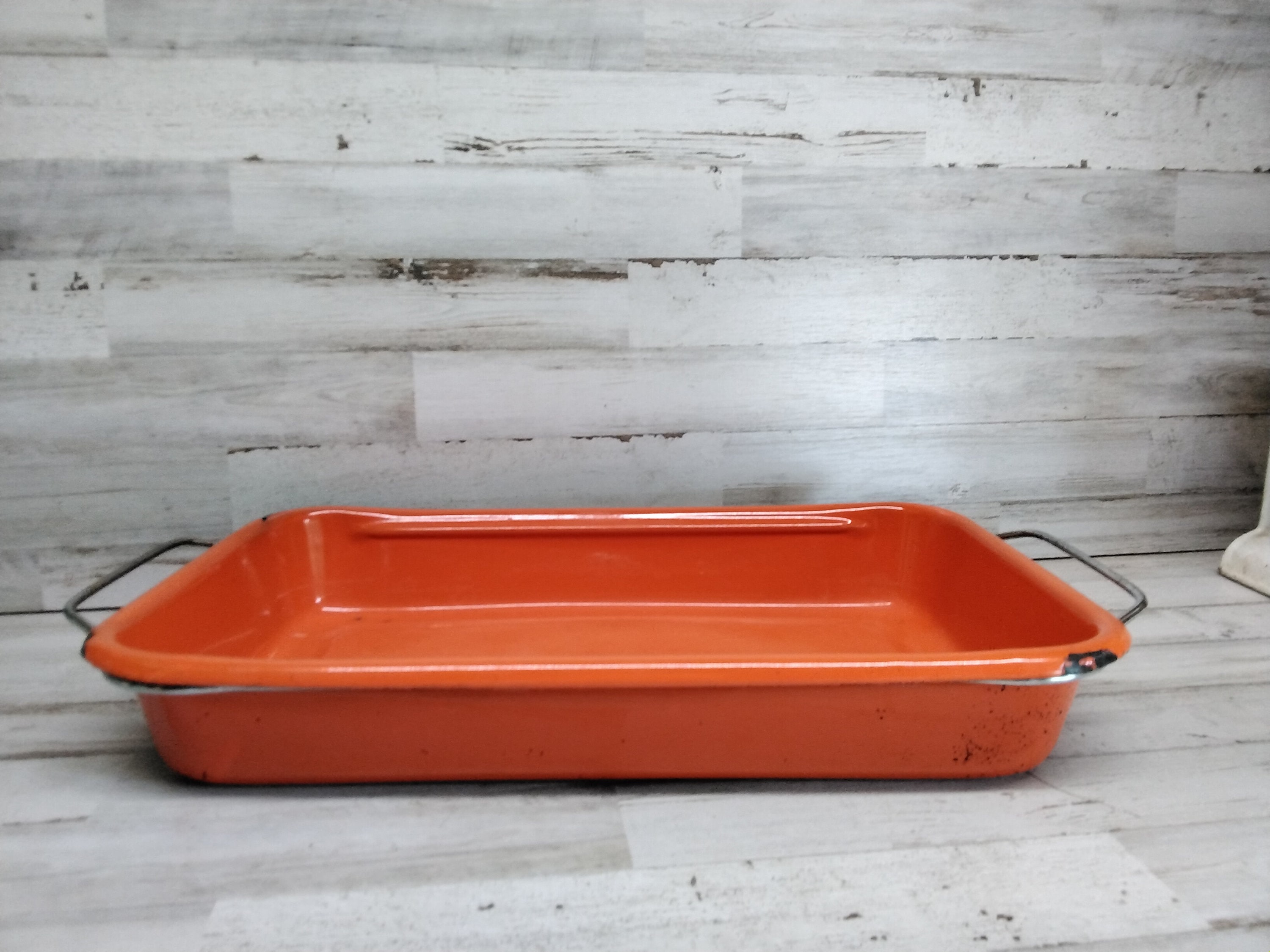 Vintage and Weathered Baking Pan 11x15food Photography 