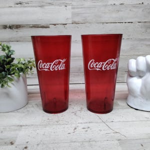 Vintage coca cola glasses - Etsy 日本
