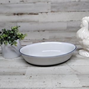 Vintage Pfaltzgraff USA Oval Serving Dish . / 1980s Pfaltzgraff Poetry Glossy Apple Dish / 1980&#39;s Pfaltzgraff