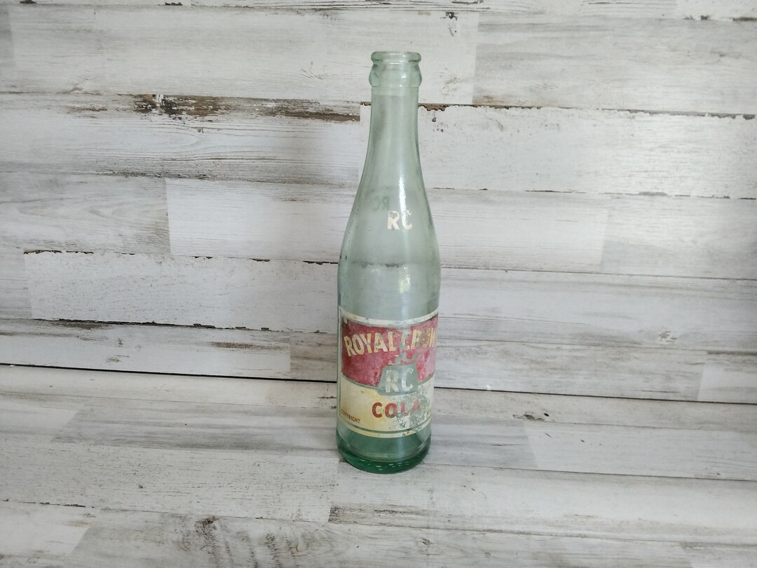 Royal Crown Cola Vintage Glass Bottle / RC Cola Knoxville, Tennessee