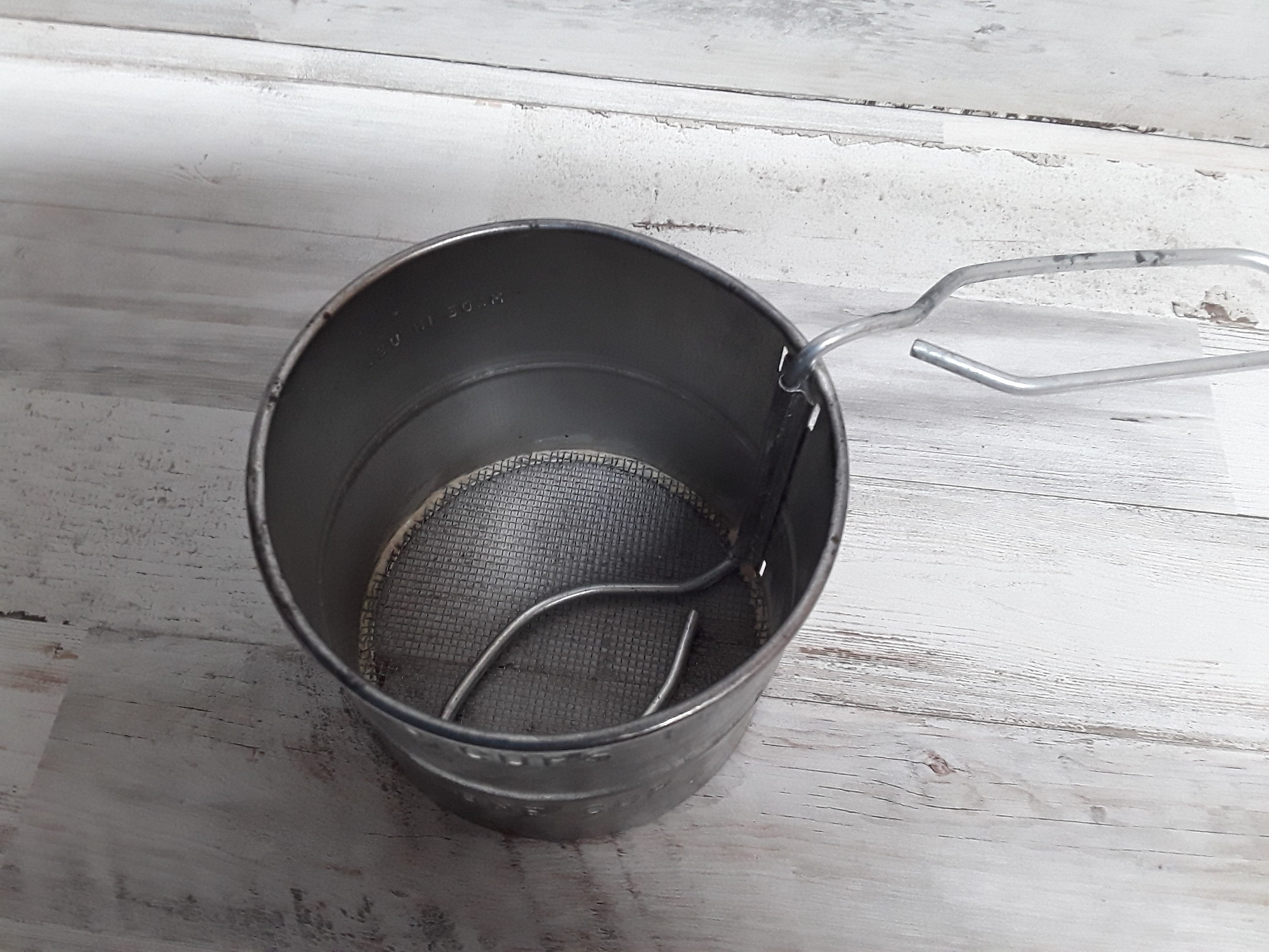 Vintage Aluminum Hand Sifter Kitchen Gadgets Etsy