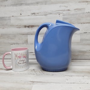 Montgomery Ward & Co Ceramic Pitcher / Advertising Water Pitcher / The Hall China Co USA
