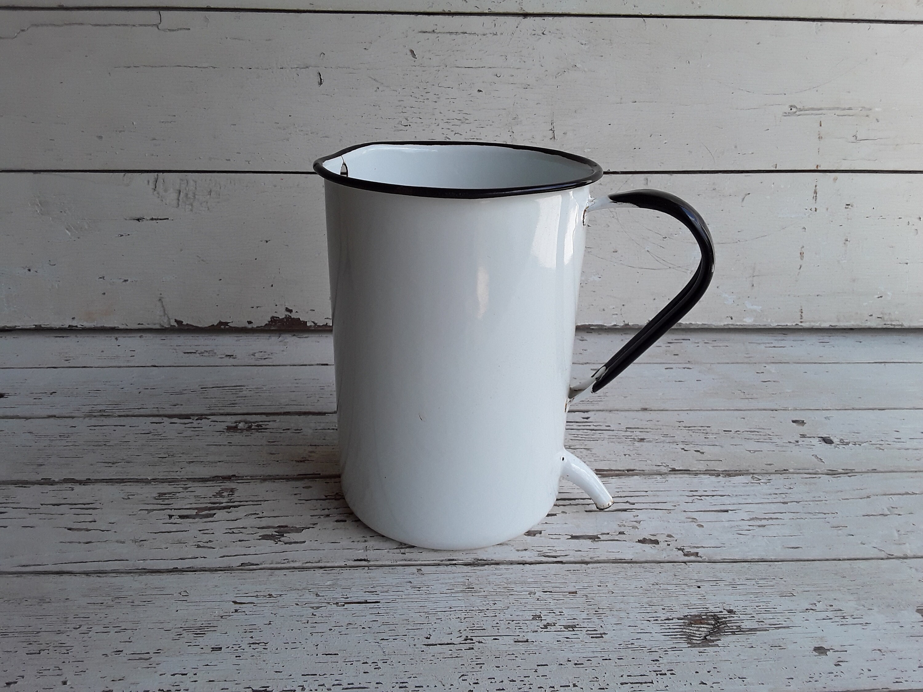 French Enamel Enamelware Planter Douche Irrigator Garden 1920 Etsy