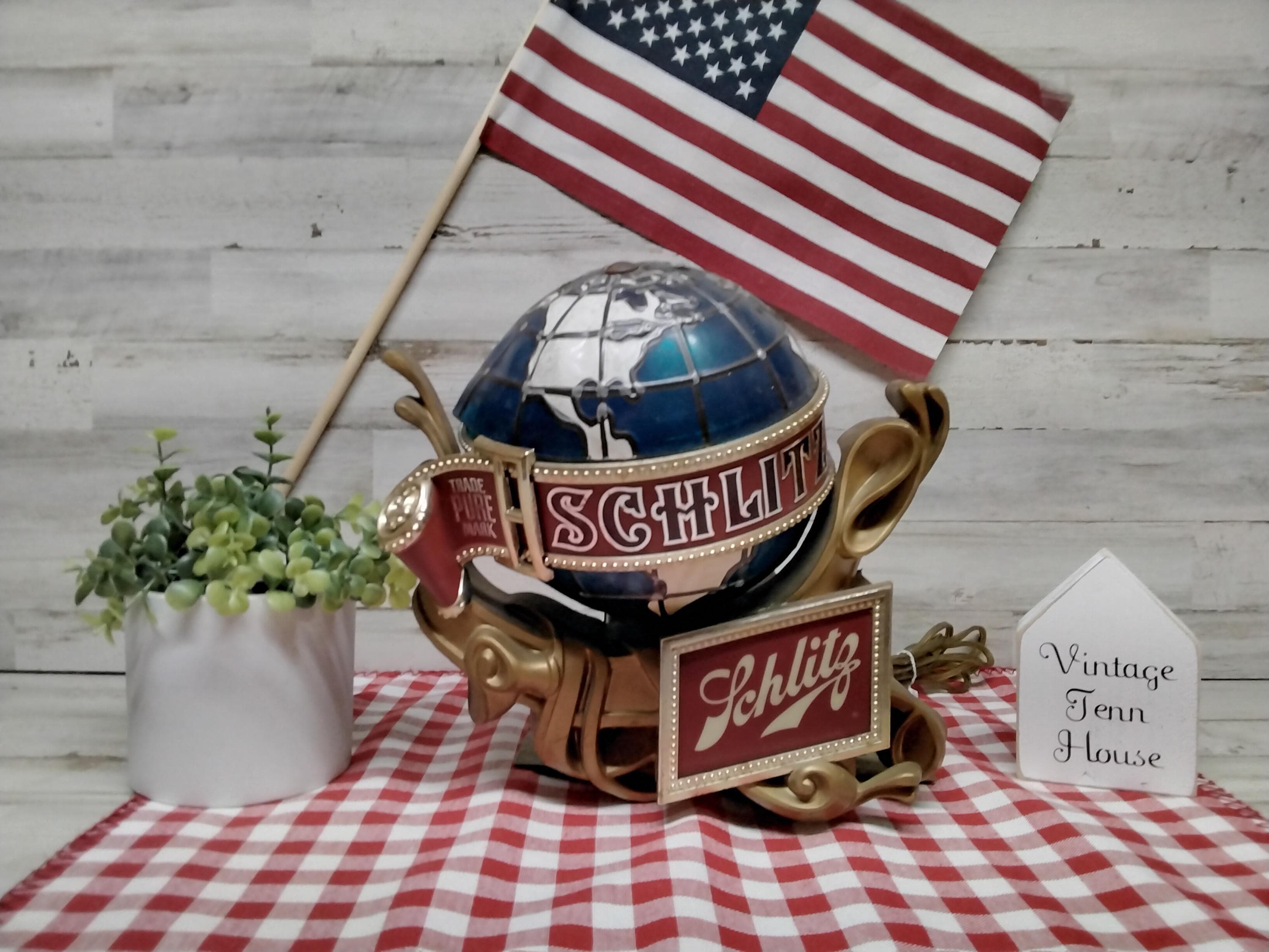 Schlitz Beer Lamp - Etsy