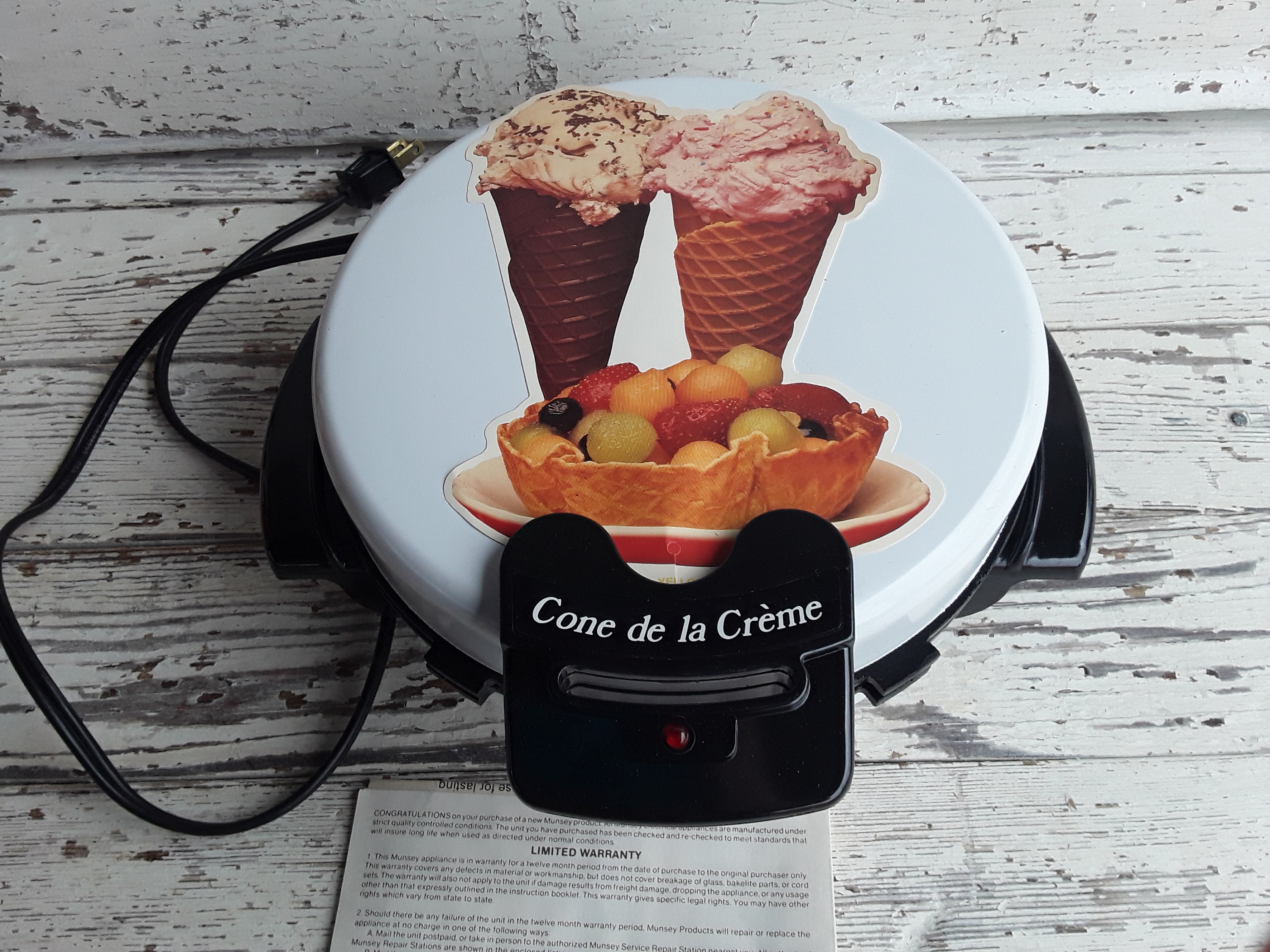crofton waffle cone maker