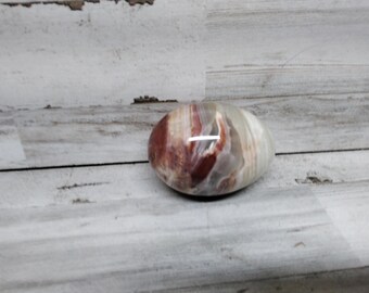 Colourful Ocean Jasper Egg from Pakistan  / Beautiful Egg. / Egg Decor