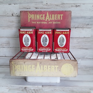 Vintage Prince Albert General Store Display Rack / Prince Albert Advertising / Display Tabacco Rack/Stand