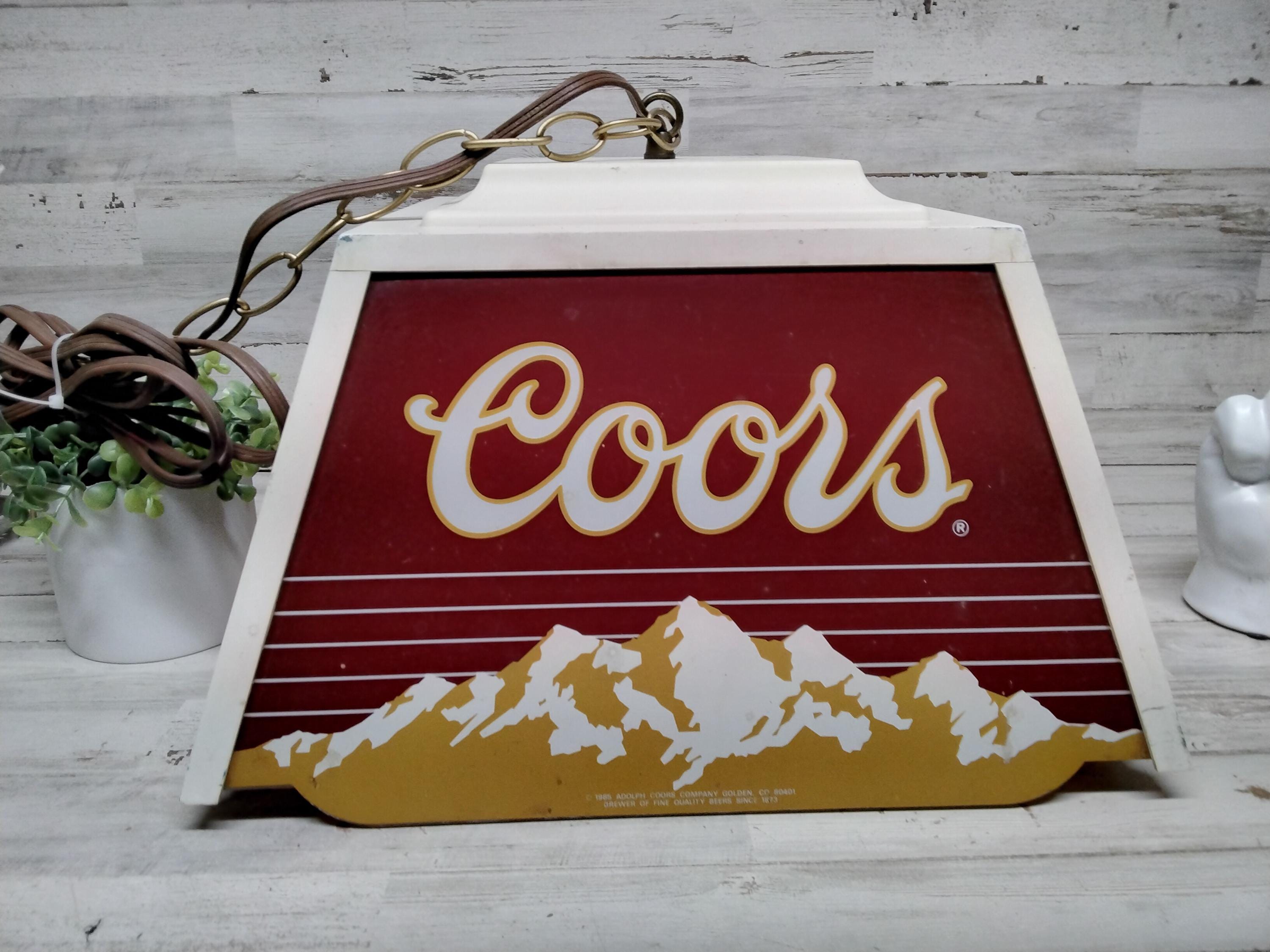 Coors Lamp - Etsy
