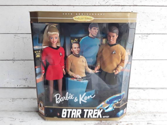 Barbie and ken star trek gift set new arrivals