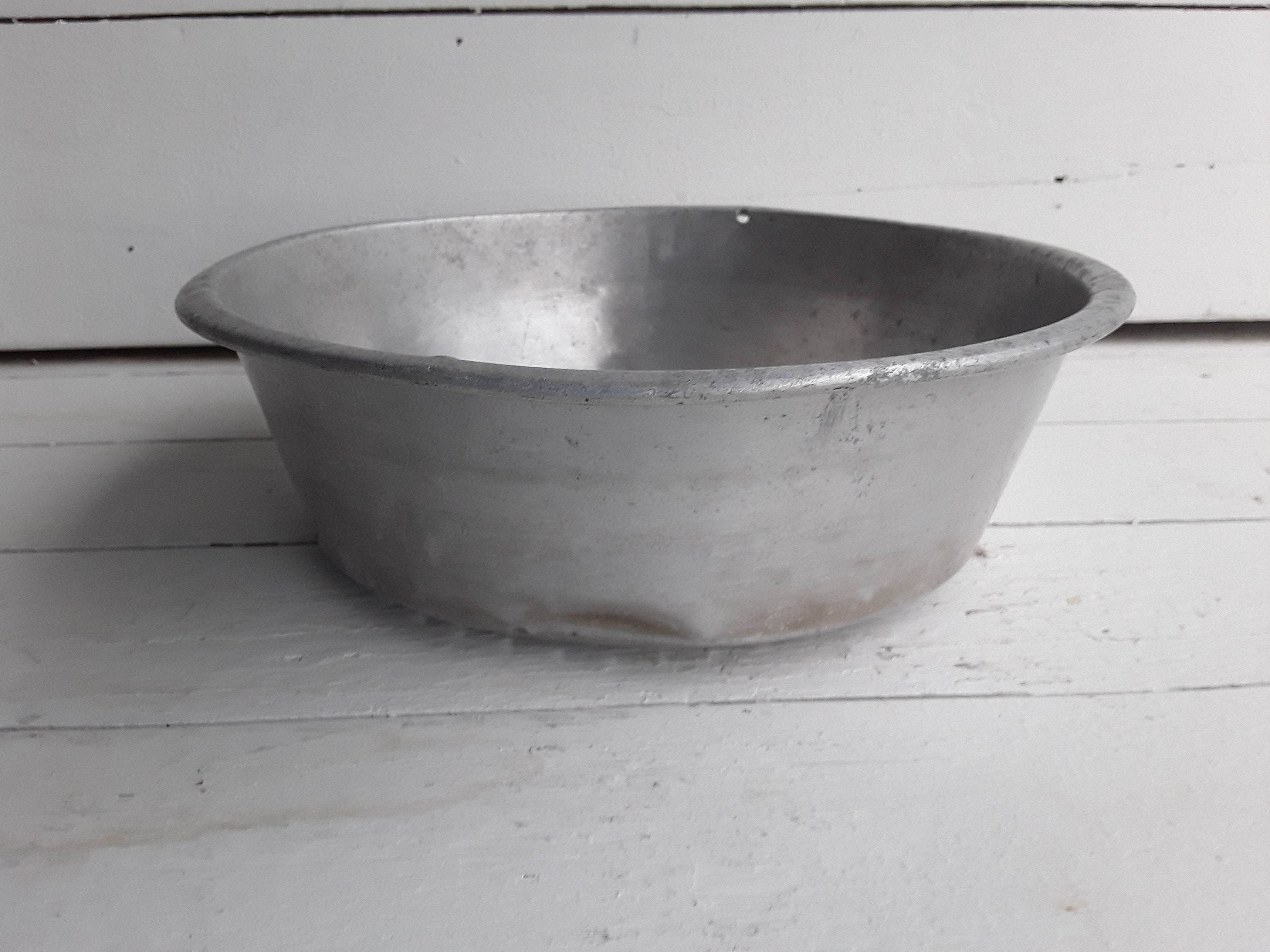 Aluminum Colander/stainer Old Farmhouse Kitchen Decor Etsy