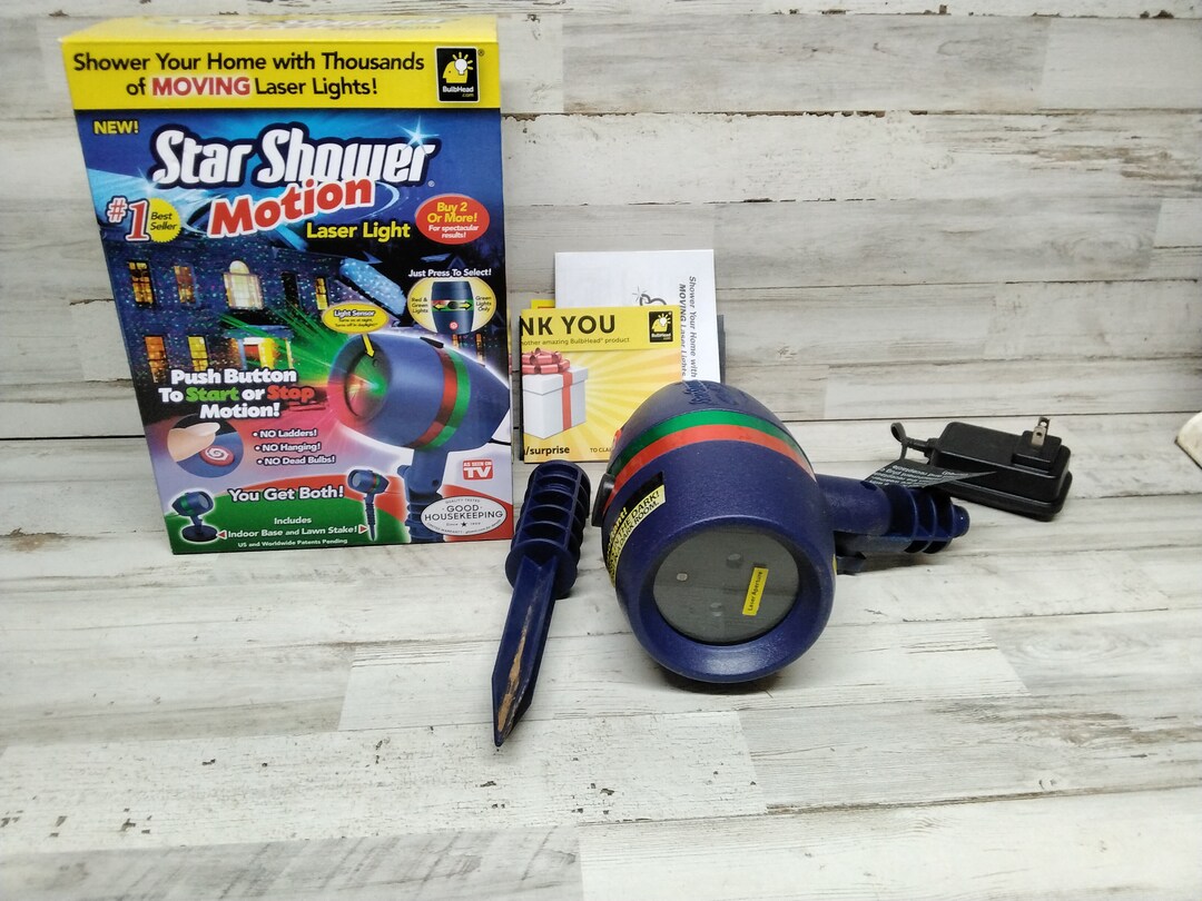 Star Shower Motion Laser Light / Star Shower Lights / Indoor Etsy