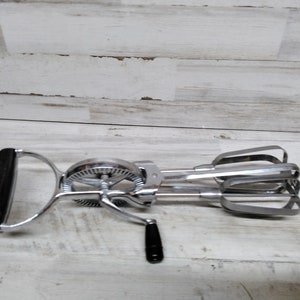 Vintage Ekco Hand Mixer, Retro Kitchen Decor, Mid Century Kitchen Gadget