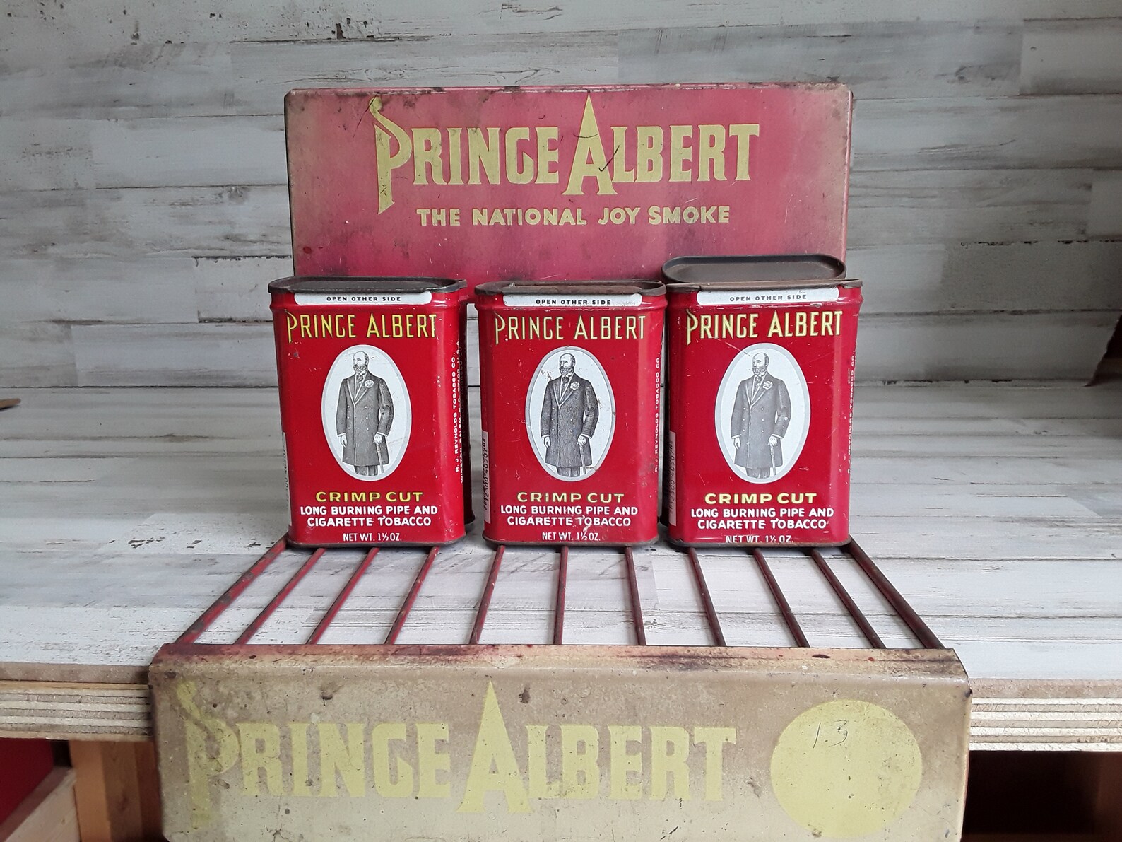Vintage Prince Albert General Store Display Rack / Prince Albert ...