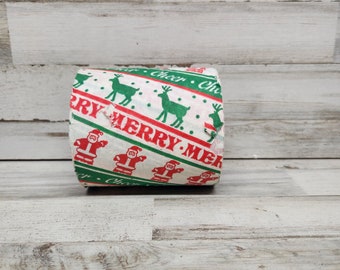 Vintage Frohe Weihnachten Toilettenpapier / Weihnachts-Toilettenpapier