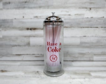 Coca Cola Merchandise, Coke Straw Holder