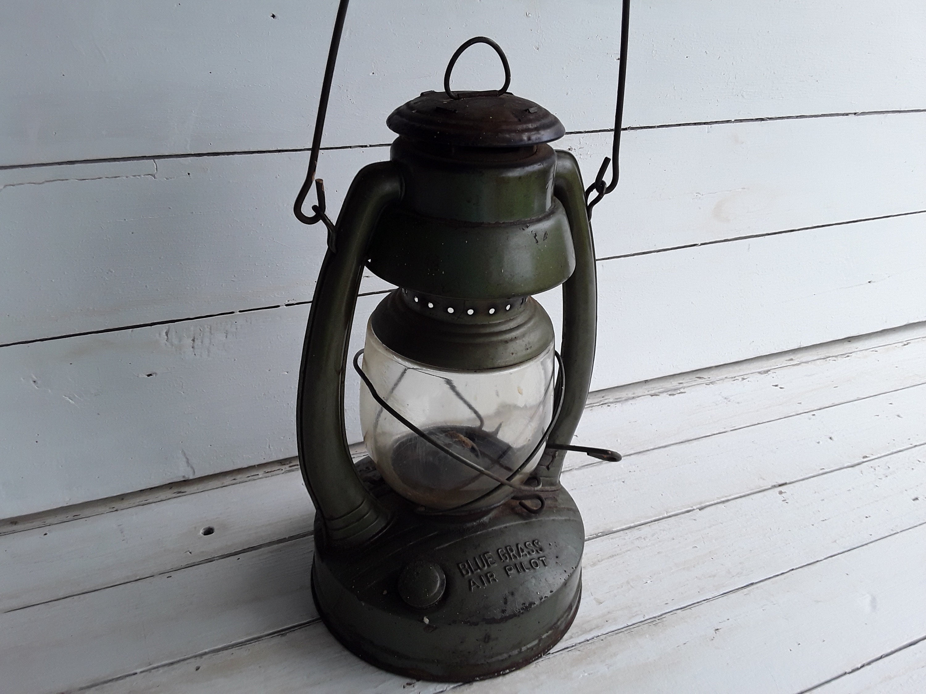 Antique Lantern Bluegrass Air Pilot Belknap HDW & MFG CO