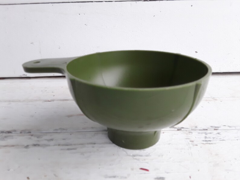 Vintage Foley Green Plastic Kitchen/Canning Funnel Green Etsy