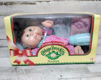 Vintage NOS Cabbage Patch Kids Newborn Baby  /   Cabbage Patch Baby in Box /  Cabbage Patch Factory Sealed
