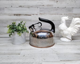 RESERVED for L ----- Picquot Ware K3 Kettle, Mid Century