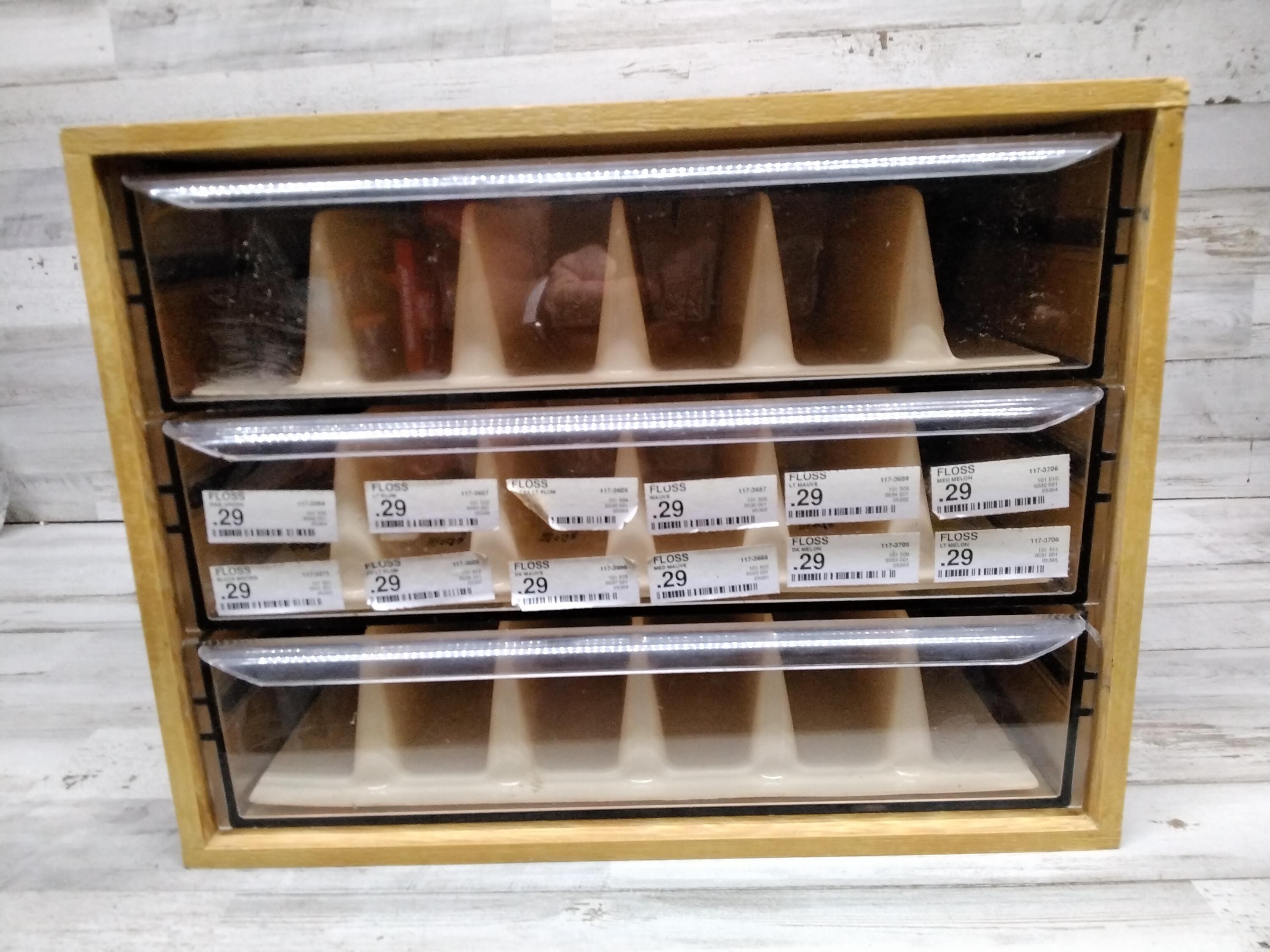 Vintage DCM Wooden Embroidery Thread Cabinet / Sewing Room Cabinets / Sewing  Lovers Decor / Seamstress Thread Box / Sewing Room Storage - Etsy, image size:3000x2250