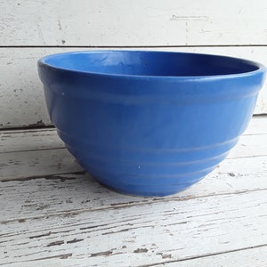 USA Crock Bowl ~ USA E-19 ~ Beglaasde Aardewerk Bowl ~ Bee Hive Bowl ~
