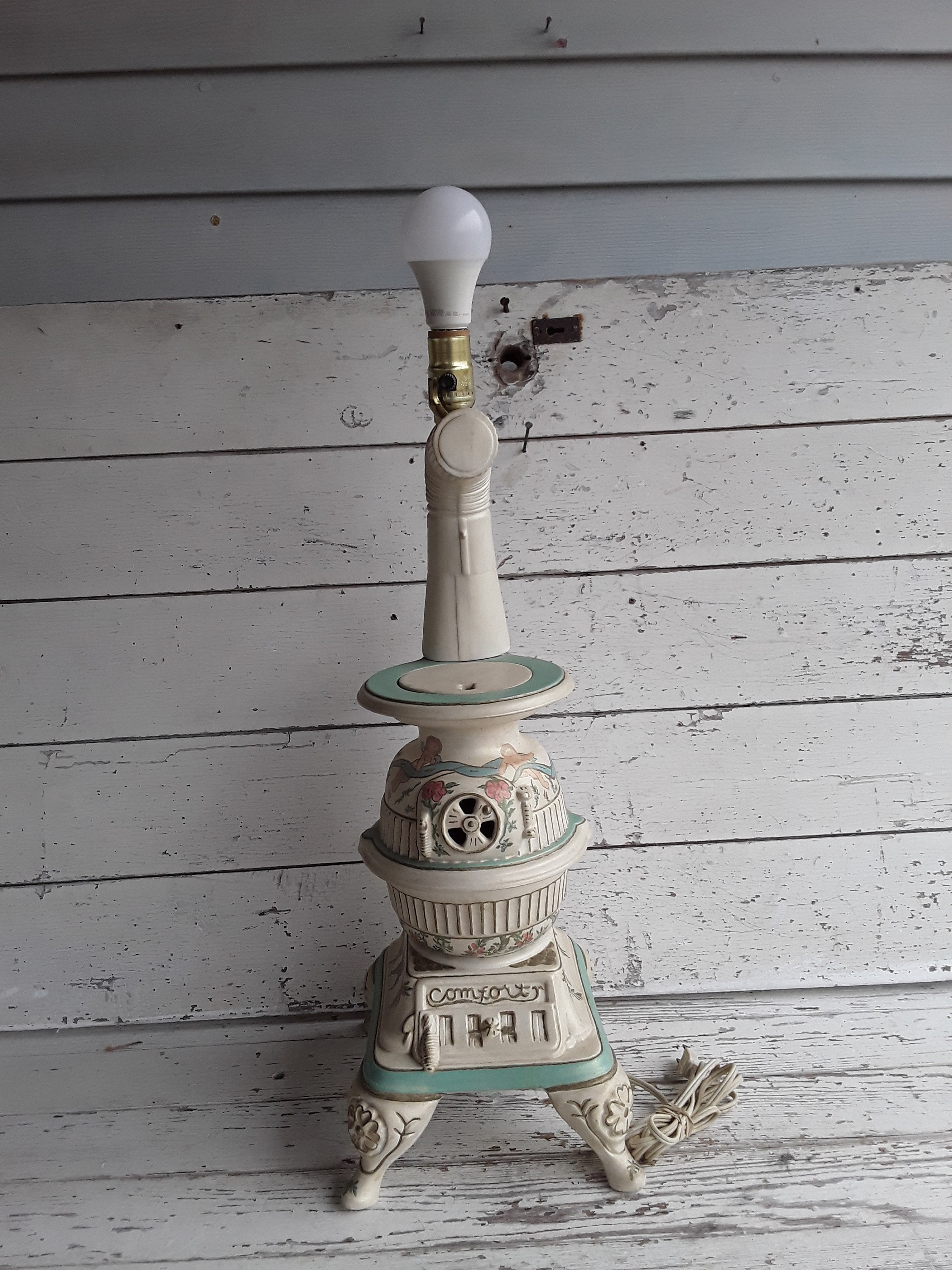 Wood Stove Lamp - Etsy Singapore
