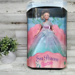 Vintage NOS 1996 Sea Princess Barbie / Service Merchandise Limited Edition Barbie Dolls
