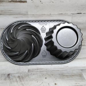 Nordic Ware Cup Cake Pan  / Huge Single Serve Cup Cake. / Cup Cake Pan