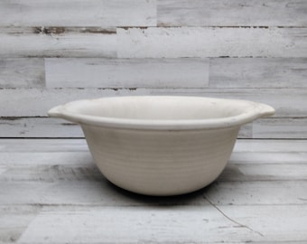 Vintage jaren 1990 verwend chef steengoed bakvormen / ronde bakkerskom / serveerschaal / ovenschaal