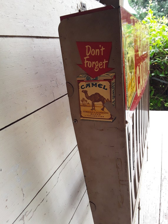 Camel Cavalier Cigarette Advertising Metal Display Rack Etsy
