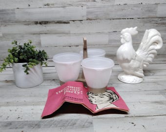 Vintage NOS Tupperware Condiment Caddy with Bowls and Lids