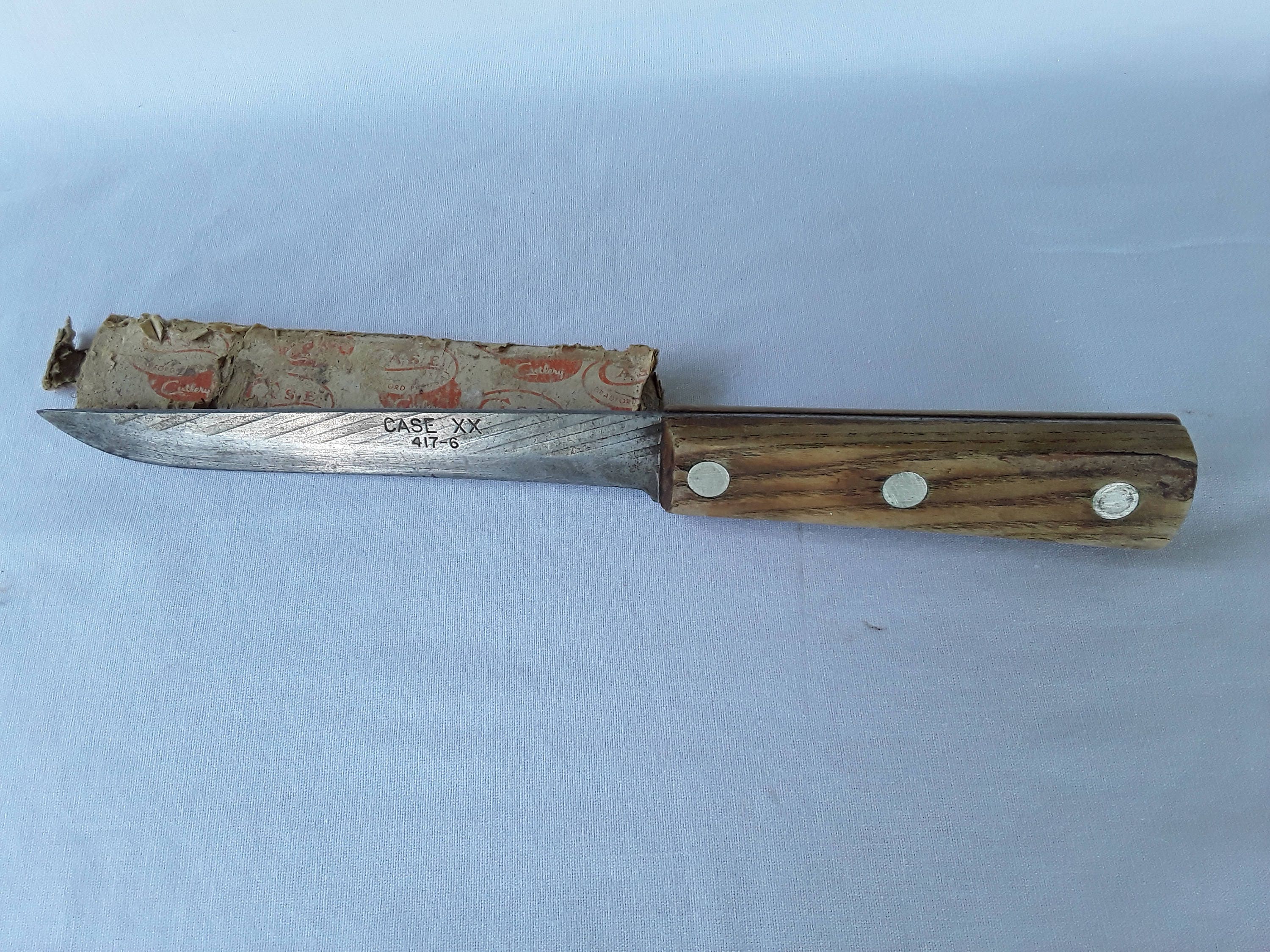 Vintage Case XX 417-6 Carbon Steel Kitchen Knife/antique Case Old Kitchen  Knife/carbon Steel Case/carbon Steel Chef/butcher's Boning Knife 