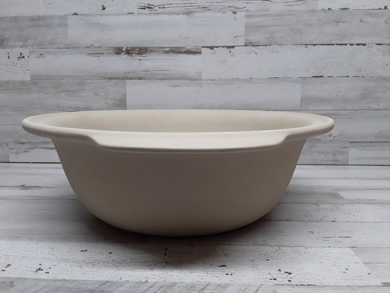 Pampered Chef Stonware Baking Bowl Old New Stock With Original Etsy