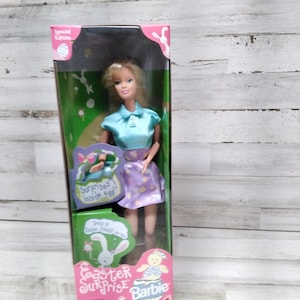 Vintage 1996 NOS Easter Suprise Barbie Doll  / Vintage NOS Barbie Dolls  / Collectable Barbie Dolls