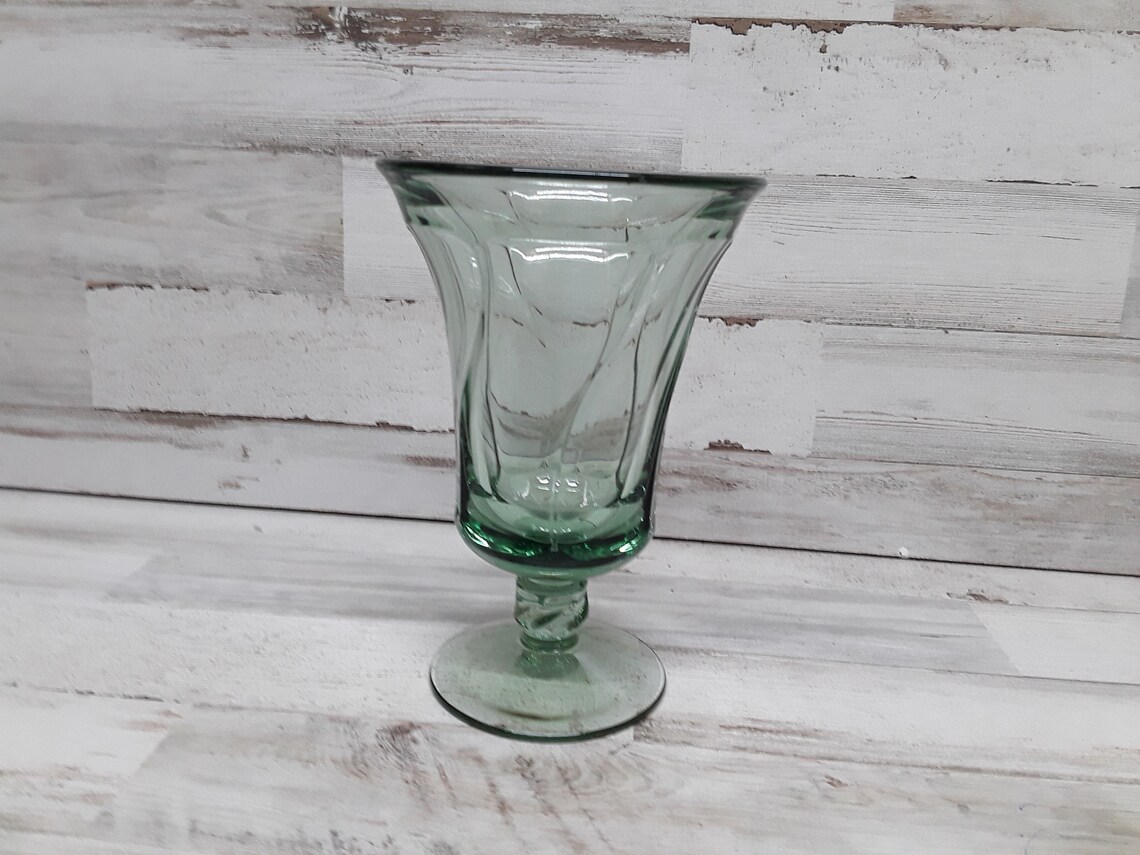 Green Fostoria Jamestown Elegant Drinking Glass / Fostoria Etsy