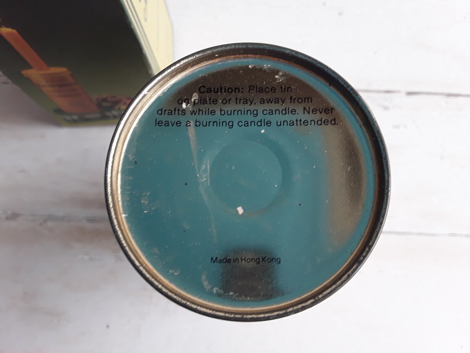 Jumbo Emergency Crayon Candle Tin With Original Box 1970s Etsy