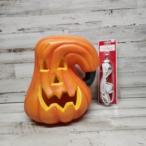 ヴィンテージひょうたん型カボチャブローモールド / ハロウィンひょうたん型ブローモールド。 / ヴィンテージハロウィンカボチャ