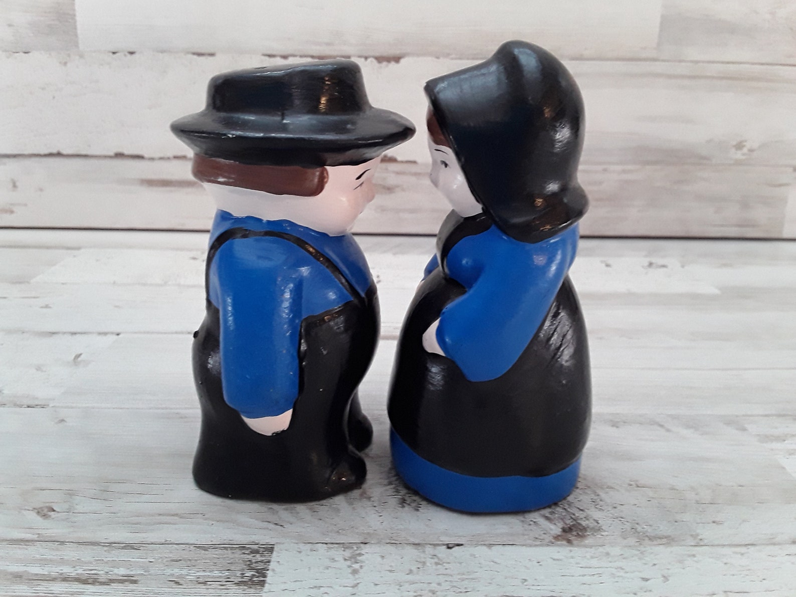 Vintage Pilgrim Salt and Pepper Shakers Vintage Shakers Etsy