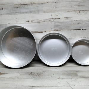 Vintage Wilton Kuchenform Set / runde Kuchenform / Kuchenform Vintage / Wilton Pfannen