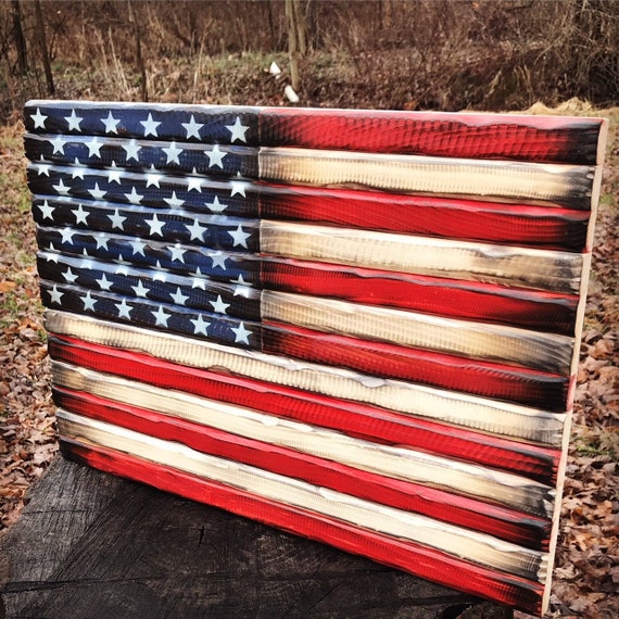 American Flag / Hidden Gun Concealment / Gun Storage / Etsy