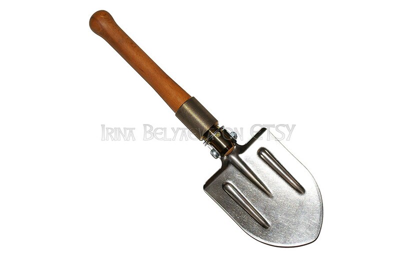 Titanium special forces Soviet Russian Army folding spade with Etsy