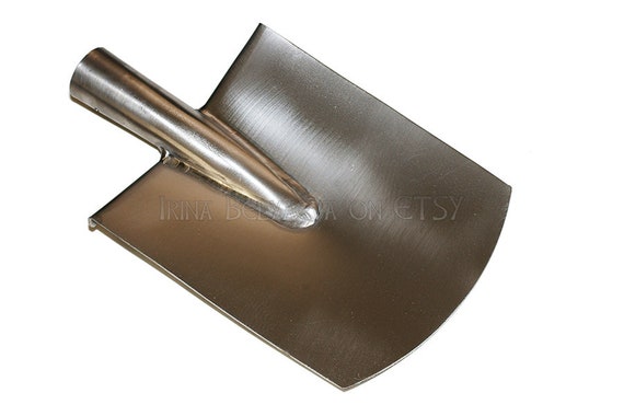 Titanium Square Pointed Welded Shovel Without Handle Large Etsy