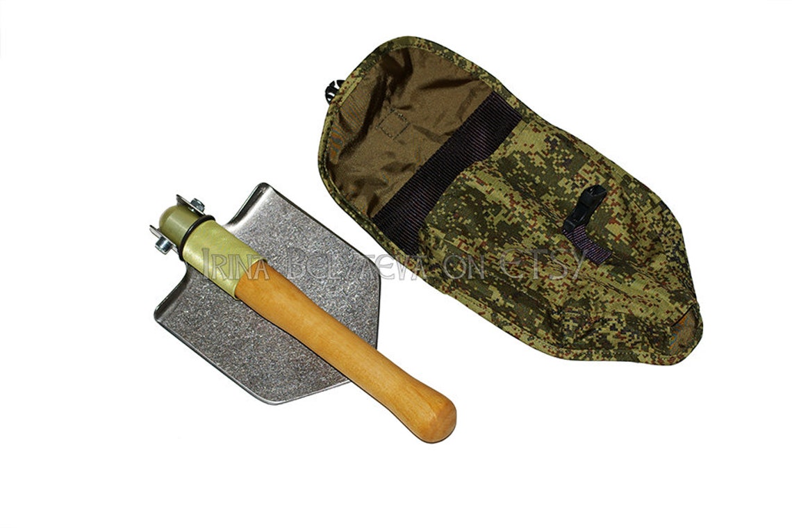 Titanium special forces Soviet Russian Army folding spade with Etsy