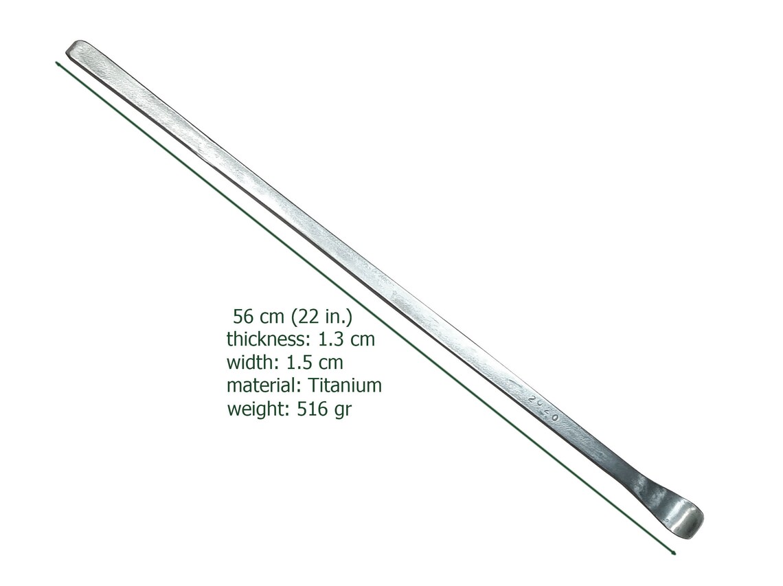 Durable hand Titanium Pry Bar Scraper Wrecking Bar 22 Etsy