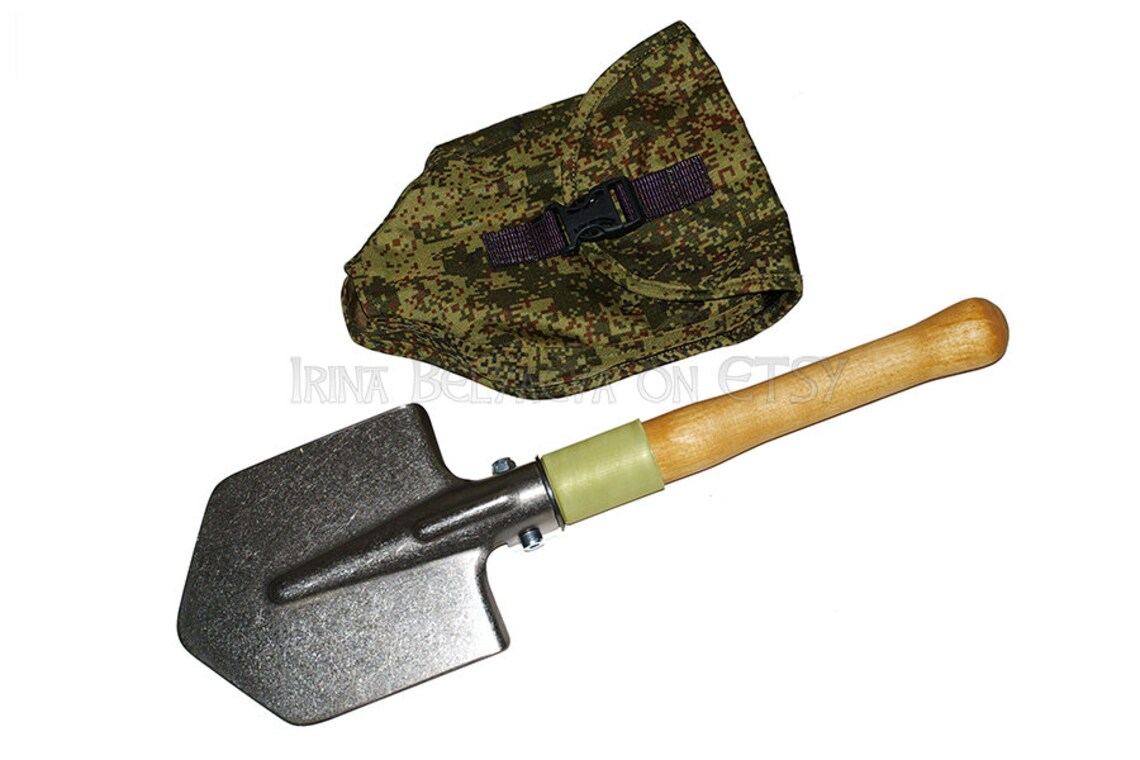 Titanium special forces Soviet Russian Army folding spade with Etsy